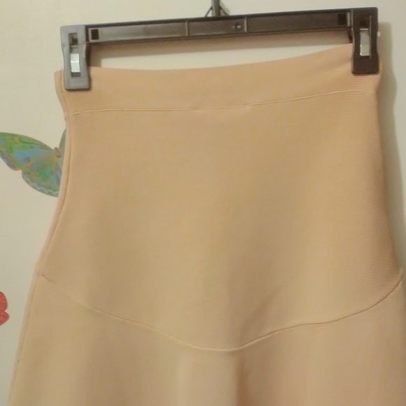 NEW BCBG MAX AZRIA BARE PINK EVELYN PEPLUM LHL3E14 - Picture 1 of 8